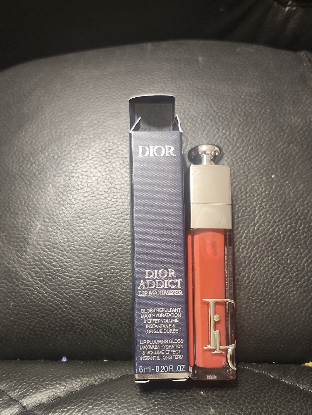 Dior Addict Lip Maximizer — Coral Orange Gloss